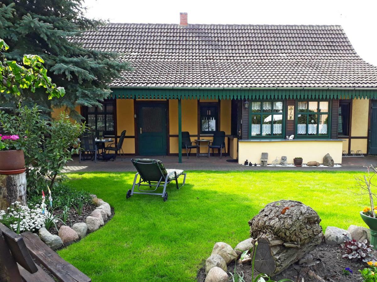 Pension Zum Weissen Hirsch Reitwein Luaran gambar
